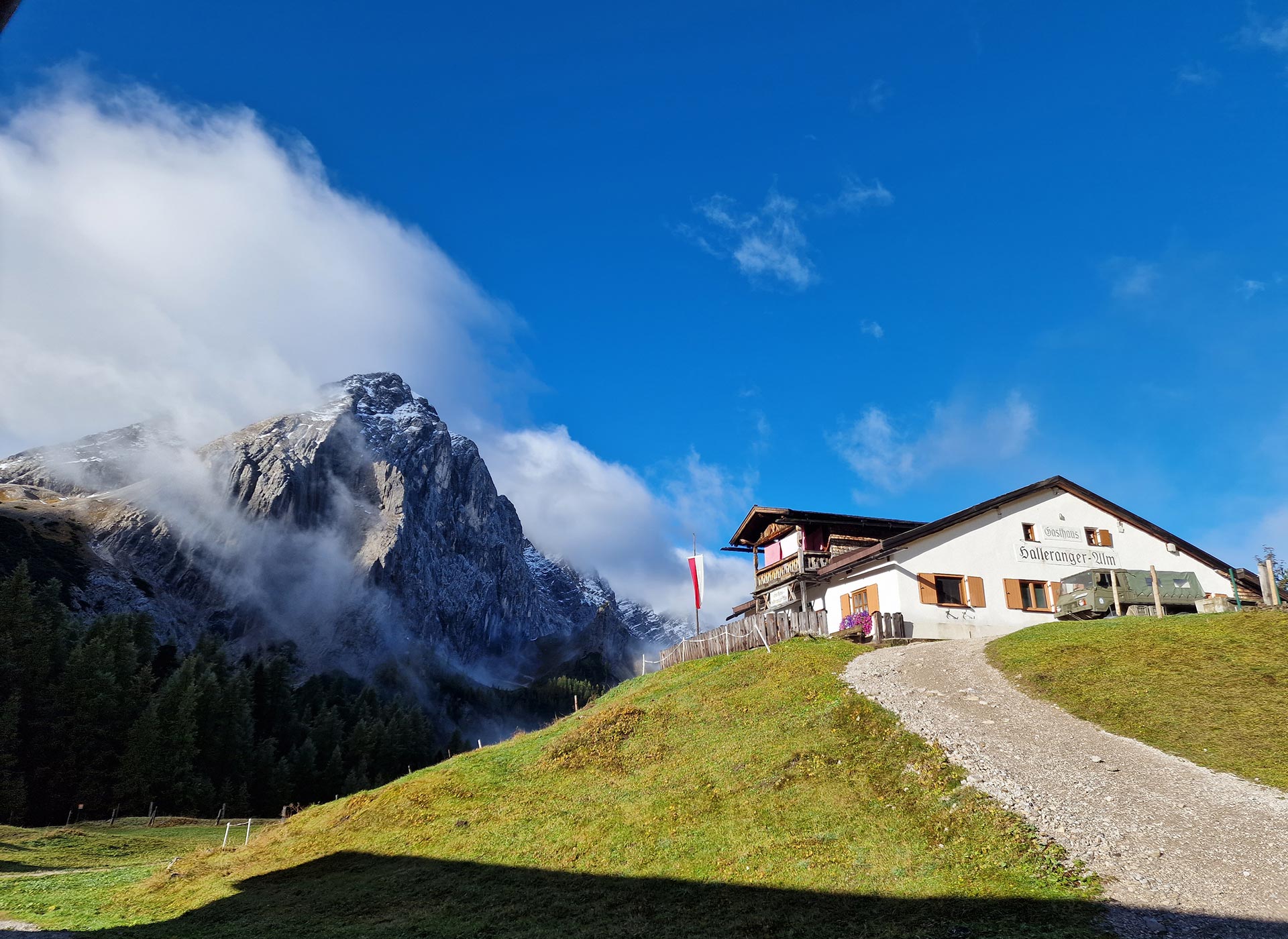 Halleranger Alm im Karwendel