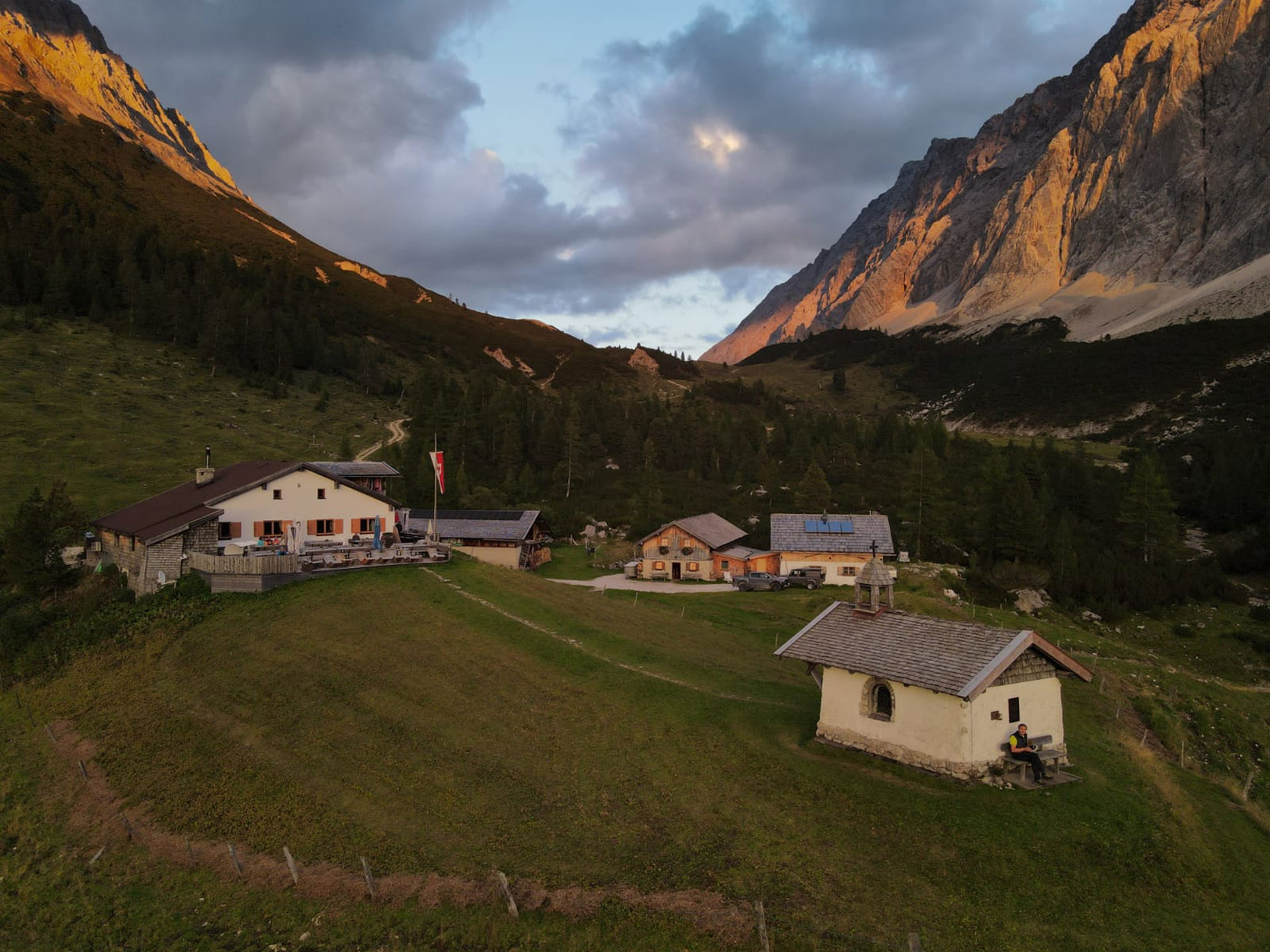 Halleranger Alm im Karwendel